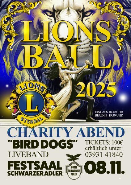 Wrbeplakat für den Lions-Ball